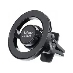 Magnetic Car Mount Blue Star CLAMP – compatible with MagSafe, vent clip design (HOLD0014)