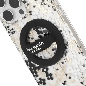 Магнитный держатель-петля для телефона Case-Mate Kate Spade New York KS053398 — совместим с MagSafe (чёрный)