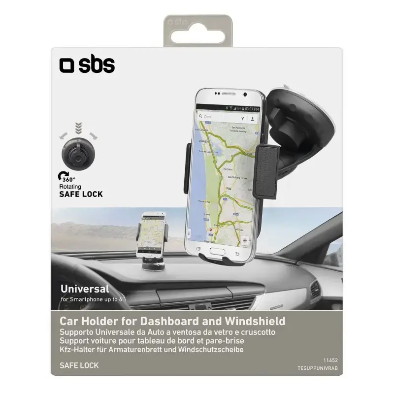 SBS Mobile car smartphone holder up to 6" Photo 5