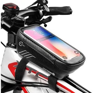 Bike phone case GoTel Carruzzo L34H — handlebar smartphone holder with touch access