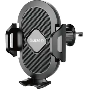 Car Air Vent Clamp Smartphone Mount Dudao F2+ — clip-on, black