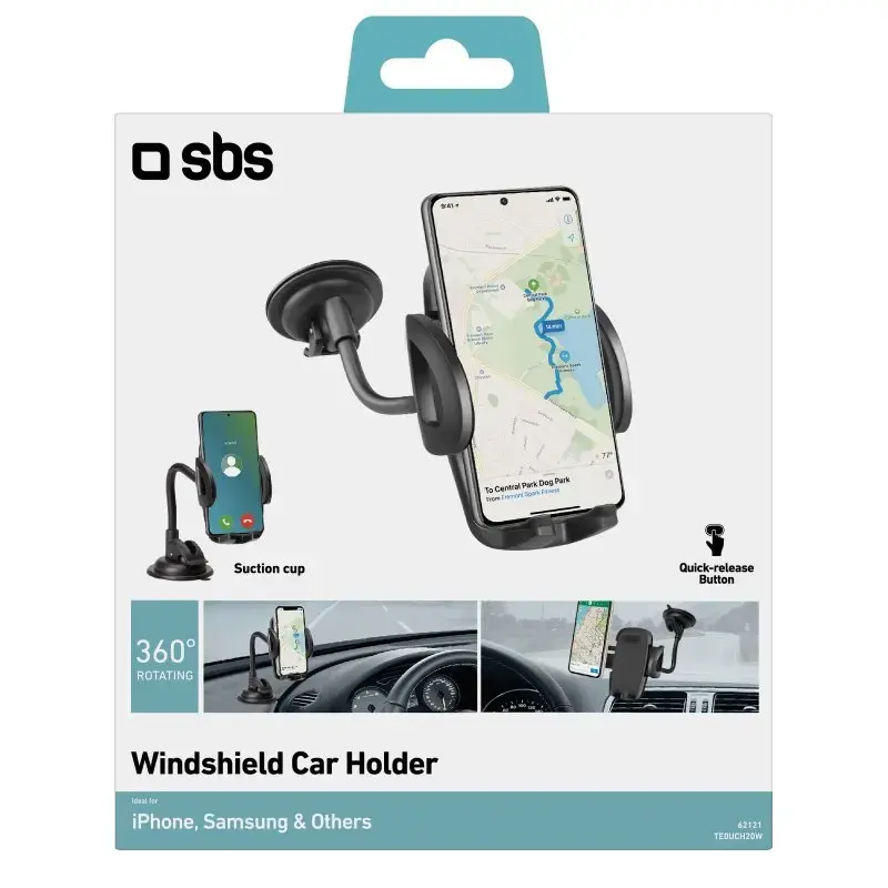 SBS Mobile auto turētājs smartphone līdz 6" Photo 3