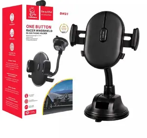 Car phone holder Tech-Protect DH21 — dashboard and windshield mount, black
