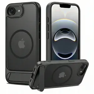 Магнитный MagSafe держатель MagRack для iPhone 16/17 Tech‑Protect, матовый чёрный