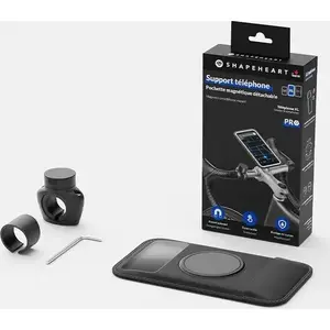 Велодержатель для телефона Shapeheart PRO 2XL — крепление на руль для больших телефонов