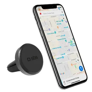 Passive car phone holder SBS Mobile TESUPPEASYMAGK for mobile phones, black