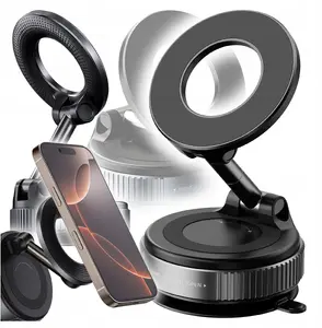 Magnetic Car Phone Mount GoTel K51K — Automatic Magnetic Holder for Vehicle Smartphones