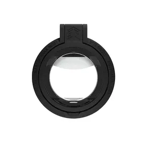 Atbalsts (kickstand) STM MagLoop — planšetēm un telefonam, melns, ABS un silikons, 90×65×58 mm