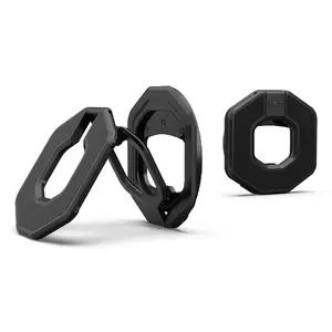 Kickstand Urban Armor Gear Monarch Mag2 Dual Magnetic Ring Stand, metal, black, 58×57×10 mm