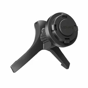 Car vent phone holder SBS Mobile TEURTRIAIRCLIP with LockPro passive mounting, black