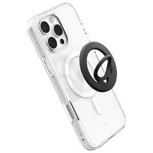 Phone holder Spigen MagSafe Dual Pop Silicone (MagFit) — O-ring, Black, Silicone, 22 g