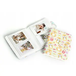 Photo Album for Fujifilm Instax Mini — LoveInstant model SB10845 — fits 64 instax prints, pink teddy design