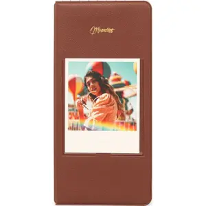 Photo Album for 64 Photos LoveInstant — fits Fuji Instax Wide, Square, Polaroid 600, SX‑70 — Brown