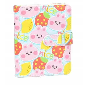 Photo Album LoveInstant for Fujifilm INSTAX Mini — holds 64 instax mini prints, pink bear design