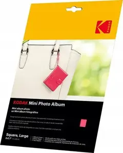Photo album Kodak Mini 20 photos SB4870 – compact self-printing photo storage, red