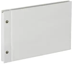 Photo album PartyDeco A5 — gray and white, A5 format, holds A5 photos