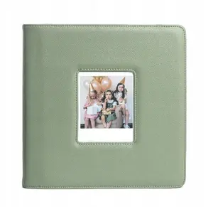 Photo Album LoveInstant for 288 Photos, compatible with Fuji Instax Wide 400/300 and Polaroid 600/Now, green