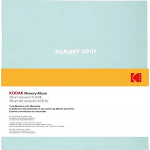 Photo album Kodak SB7667 — self-adhesive 40 pages for Instax/Polaroid/Zink photos, light blue