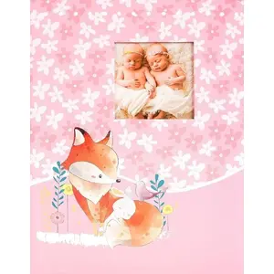 Self-adhesive photo album FANDY Fotoalbum samoprzylepny Fox, fits printed photos, adhesive pages