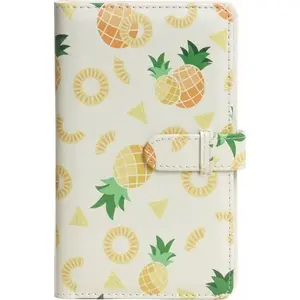 Photo Album LoveInstant for Fujifilm INSTAX Mini — holds 96 photos — compatible with Mini 40 11 9 8 7 7s 90 70 EVO LiPlay, pineapple design