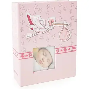 Pocket photo album FANDY Stork 2 — sewn pockets, compact format