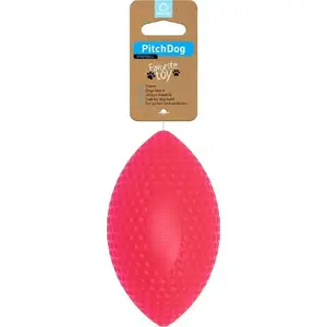 Dog toy Collar PITCHDOG sport ball 9 cm, pink