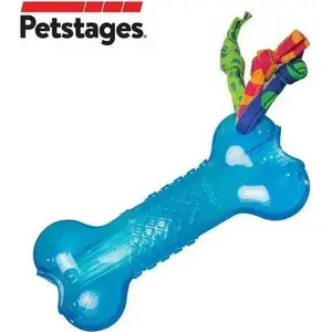 Игрушка-жевалка для собак Petstages Orka кость PS221 — прочная жевательная и бросаемая игрушка