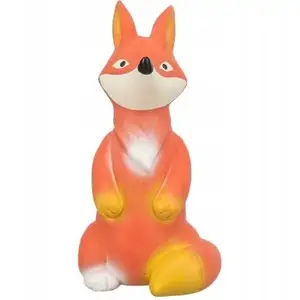 Игрушка для собаки Trixie Лис, латекс с пищалкой, 17 см, звук