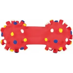 Trixie MINI HANTEL 10 cm pet toy — small dumbbell chew and fetch toy for dogs