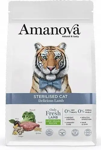 Amanova Sterilised Delicious Lamb kaķu barība