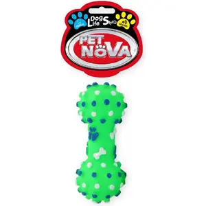 Pet Nova VIN Dentbone Green S 10,5 см — жевательная зубная игрушка для собак, маленькая
