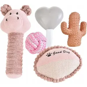 Gift set for dog Barry King 5-in-1, pink (BK-15710)