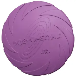 Suns Frisbijs Pet Nova Dysk 15 cm — violets, universāla mešanas un ķeršanas rotaļlieta