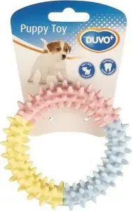 Игрушка для собак Duvo+ TPR Ring Puppy 11 см — жевательное кольцо для щенков