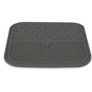 Силиконовый лизунец для собак и кошек ZOLUX L Giant 30x30 см серый