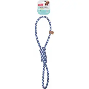 Suņu rīvēšanas rotaļlieta Nobleza 50 cm — auklas cilpa Blue Flower