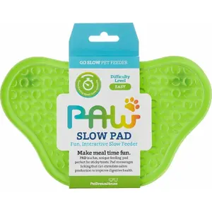 Pet Dream House Lick Slow Pad зелёный 13 x 22.5 см — коврик для вылизывания/кормления