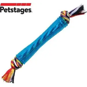 Игрушка для собак Petstages Orka — жевательная трубка с веревкой PS220