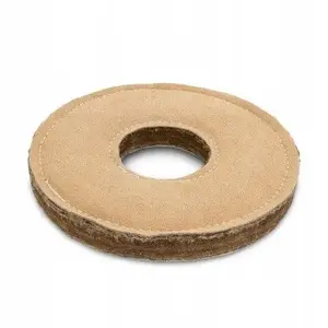 Dog toy Cooper & Pals leather ring 17.5 cm diameter, 20 mm thickness