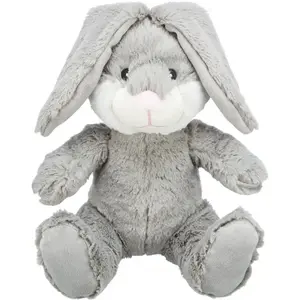 Мягкая игрушка для собак Trixie Be Eco Hase Evan, серый, высота 250 мм