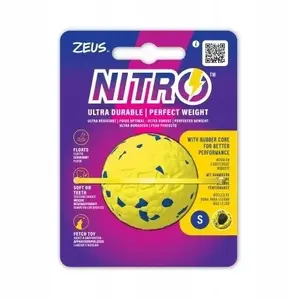 Игрушка-мяч для собак Hagen Zeus Nitro с резиновым сердечником, размер S (5 см)