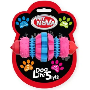 Rubber Dog Chew Toy Pet Nova TPR Denttoy L 16 cm
