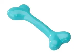 Игрушка для животных EBI Rubber Bone L 20.25 см — синий/мятный