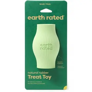 Резиновая игрушка для собак Earth Rated Treat — маленькая, прочная жевательная игрушка
