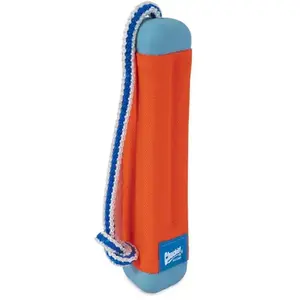 Bampers rotaļlieta chuckit! 18300 suņiem un kaķiem, zaļa/oranža, 63.5×216×63.5 mm