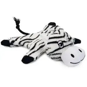 Plīša čaukstoša rotaļlieta BEEZTEES Zebra 18 cm mājdzīvniekam