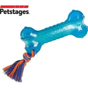 Игрушка для собак Petstages Orka — кость с верёвкой (PS230)
