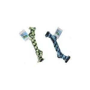 Игрушка для животных Верёвка двойная хлопковая 35 см — Yarro International (013753)