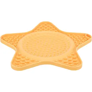 Trixie Lick’n'Snack universal pet feeding bowl, silicone, 235 mm, orange