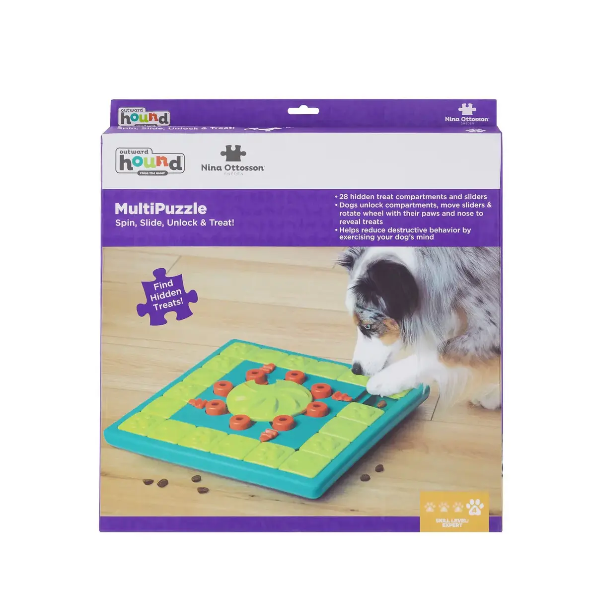 Outward Hound MultiPuzzle интерактивная игрушка Photo 2